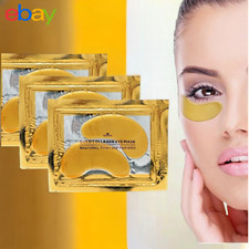 24 Under Eye Gel Pad Pcs Crystal Collagen 24k Gold Face Mask Anti Aging Wrinkle