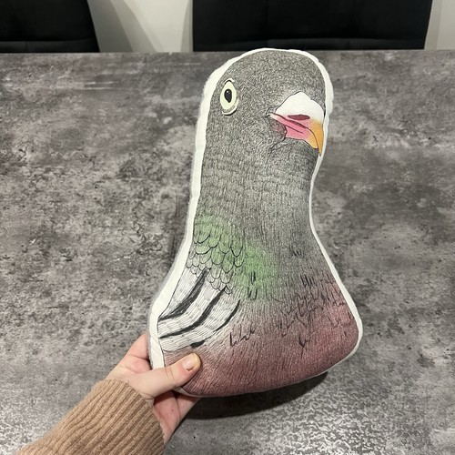 Cushion pigeon soft scatter - cushion,