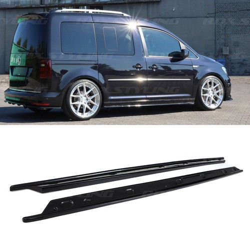 Gloss black side skirt - side, lip