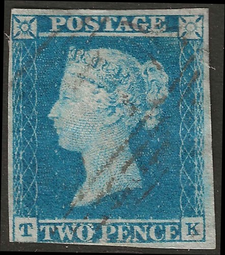 1841 two penny blue - 1841,
