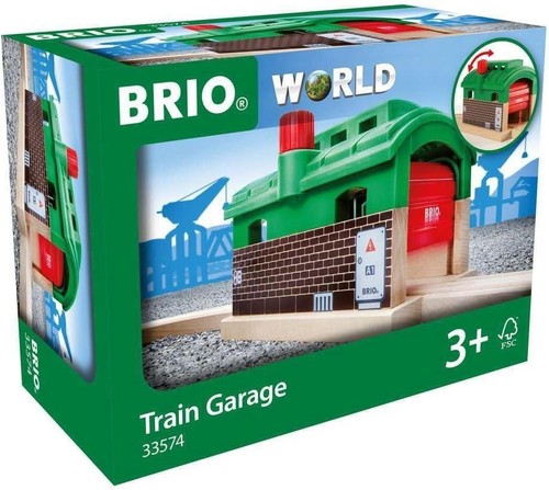 Brio world train - train, garage