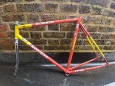 Vintage Italian Bike Frame by Boeris Made In Italy