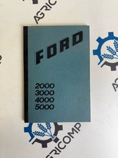 FORD TRACTOR 2000 3000 4000 5000 OPERATORS MANUAL