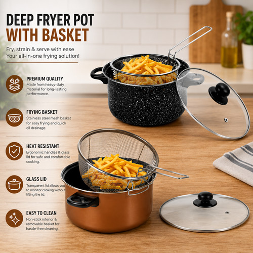 Non stick chip pan - non,