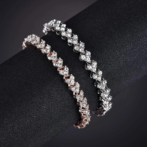 Ladies silver crystal - ladies,
