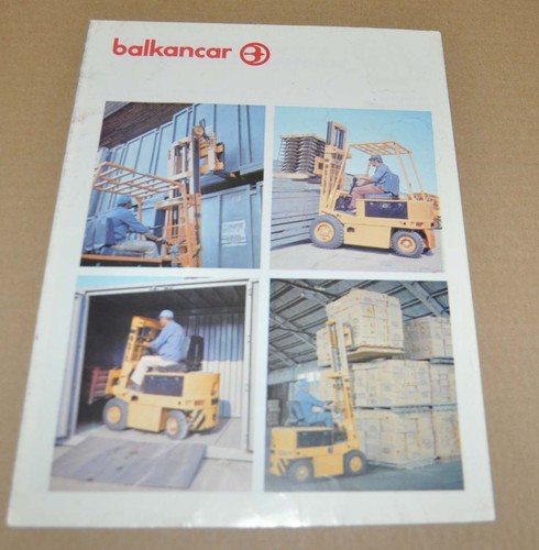 Balkancar forklift range - forklift,