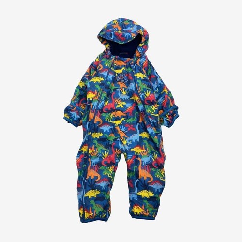 Dino fleece pramsuit - pramsuit, jojo