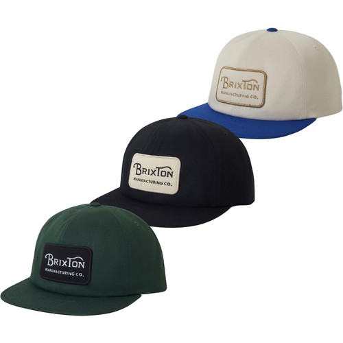 Brixton mens grade snapback - mens,