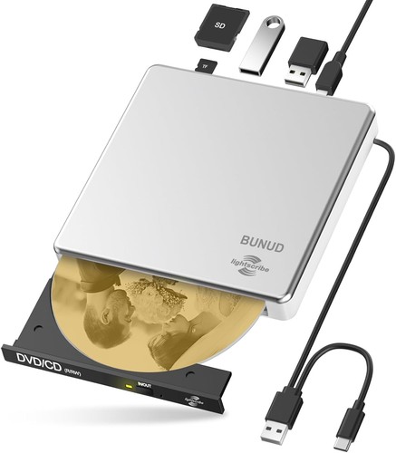 External dvd drive usb 3 - cd, drive,