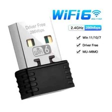 2860Mbps Wireless USB WiFi Adapter Dongle LAN 802.11/b/g/n 2.4Ghz Laptop PC NEW