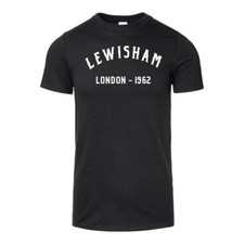 Men's T-Shirt Lewisham London Borough Place Year Of Choice Birthday Gift