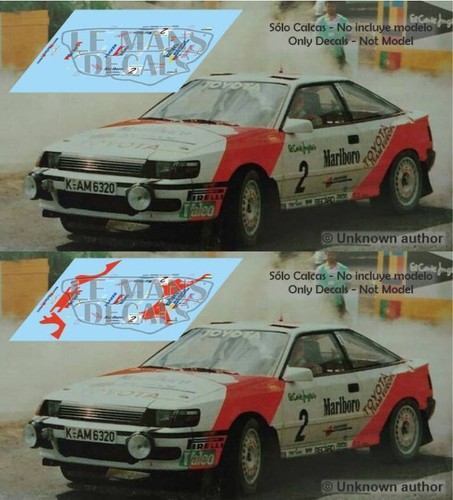Decals toyota celica - decals,