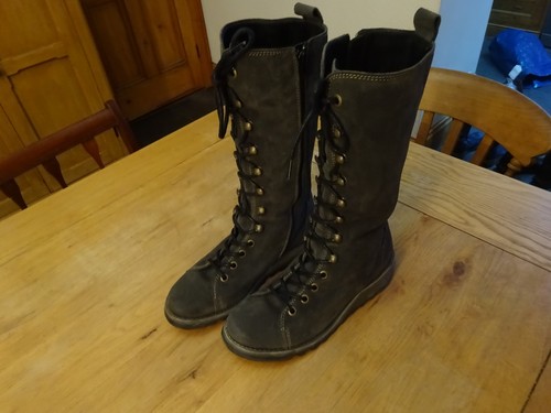 Fly london gray - suede, ster