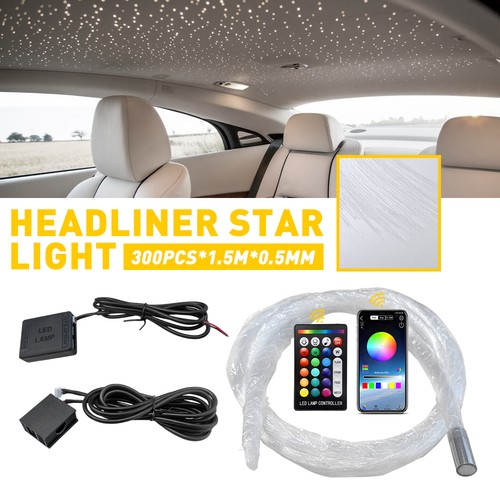 Fibre optic car headliner star - fibre,