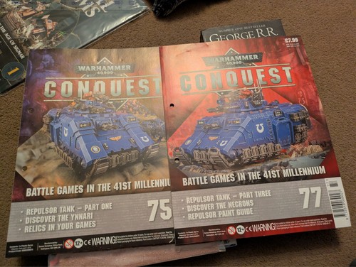 Warhammer conquest magazine - magazine, no