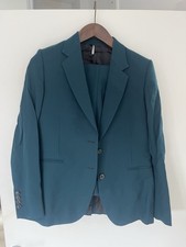 Paul Smith Teal Women’s Suit Set (jacket And Trousers) - Size 12