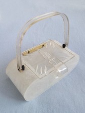 VINTAGE White Pearl Marble &
