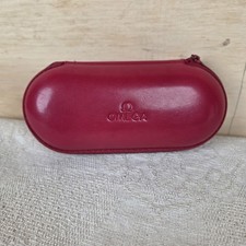 Omega Watch Travel Case Red