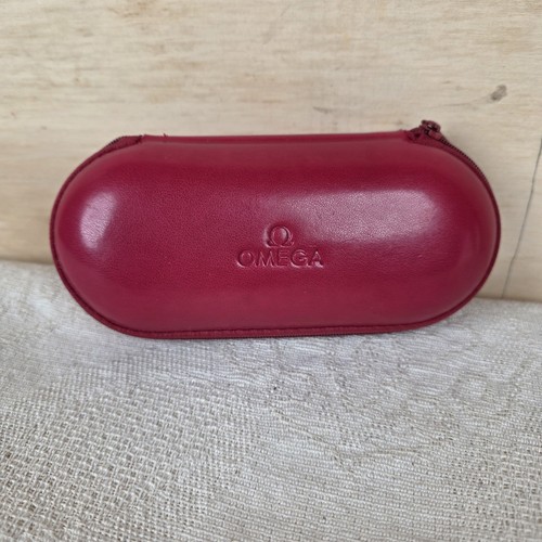 Omega watch travel case red - travel,