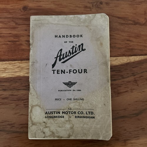 Austin ten four - four, original