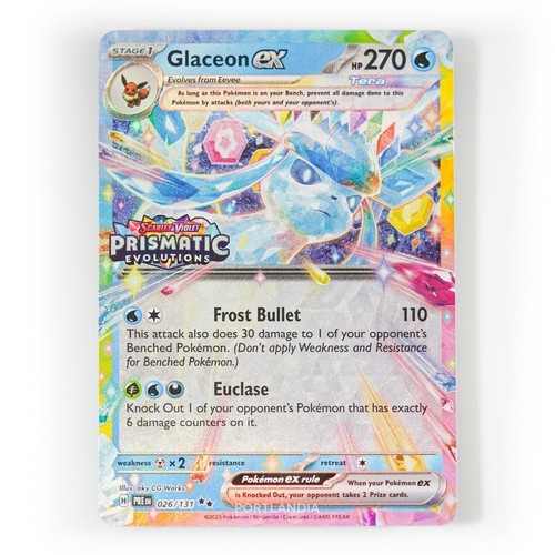 Pokemon glaceon stamped - pokemon, ex