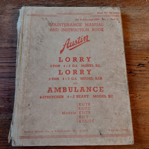 1944 ww2 austin ambulance - austin,