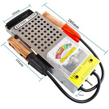 Car Battery Tester 6V 12V Load Charging System Analyzer  Car Van Truck Boat SUV