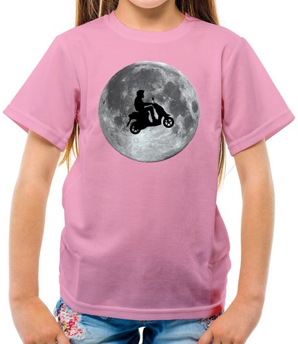 Moped moon kids shirt - kids,