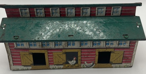 Marx train set tin chicken - marx,