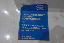 1973 TRIUMPH 500CC DAYTONA T100R TWINS REPLACEMENT PARTS CATALOGUE R66