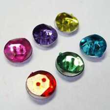 Small 10mm Sparkle Buttons Gem