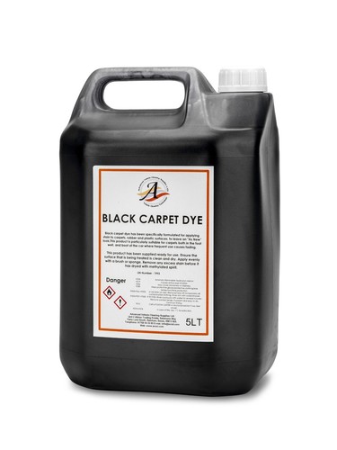 Black carpet dye - for, car