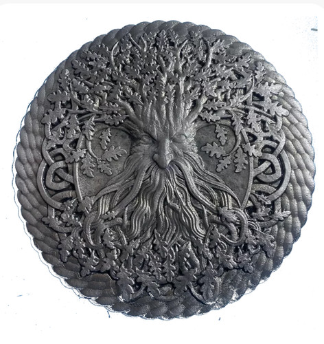 Green man tree plaque inc - inc, vat