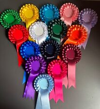 Rosettes with Blank Centre suitable for Schools, Election, Party - Pin Backed RP