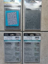 Provo Craft Cuttlebug 4 x Embossing Folders 15cm x 11cm
