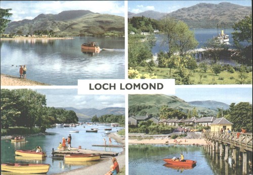 Vintage loch lomond scotland - lomond,