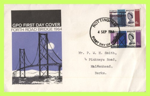 1964 forth road bridge - g.b.,