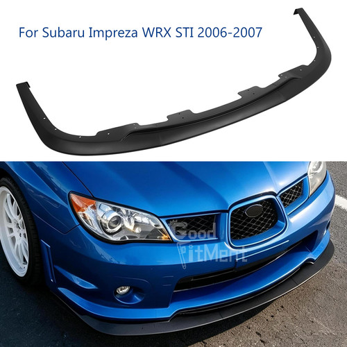 Front bumper splitter lip - bumper,