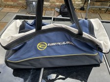 Rip Curl Wheeled Duffle Bag With Handle Luggage Travel Case Large Capacity Blue