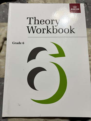 Abrsm theory workbook grade - grade, 6