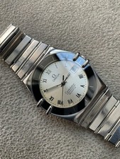 OMEGA Constellation Manhattan Chronometer 1980s Vintage Quartz with Date
