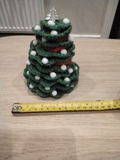 Handmade Crochet Christmas Tree Decoration