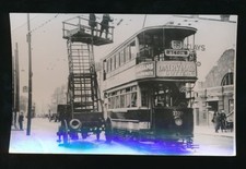 London hammersmith c1920 tram - london,