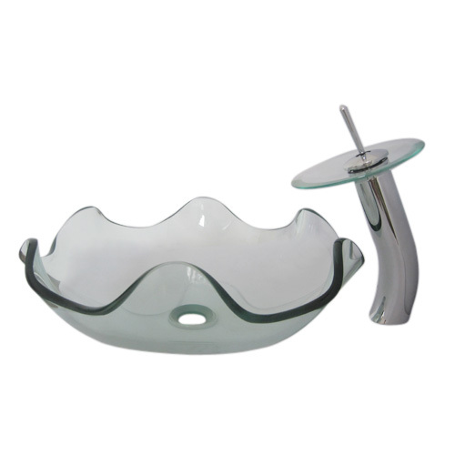 Luxury bathroom clear fluted - clear,