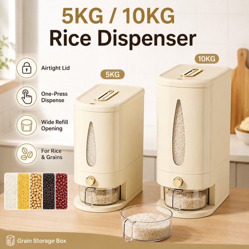 10kg rice dispenser - rice, –