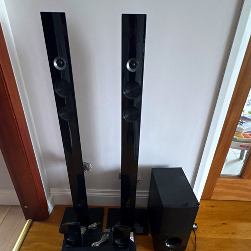 4ohm home cinema - lg, 5.1