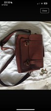 Leather Catwalk Messenger Bag