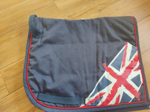 Navy blue smart saddle pad - navy,