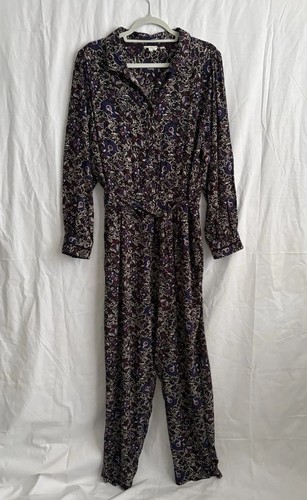 Ladies navy patterned fat face - navy,