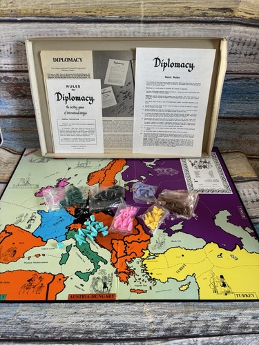 Vintage diplomacy board game - vintage,